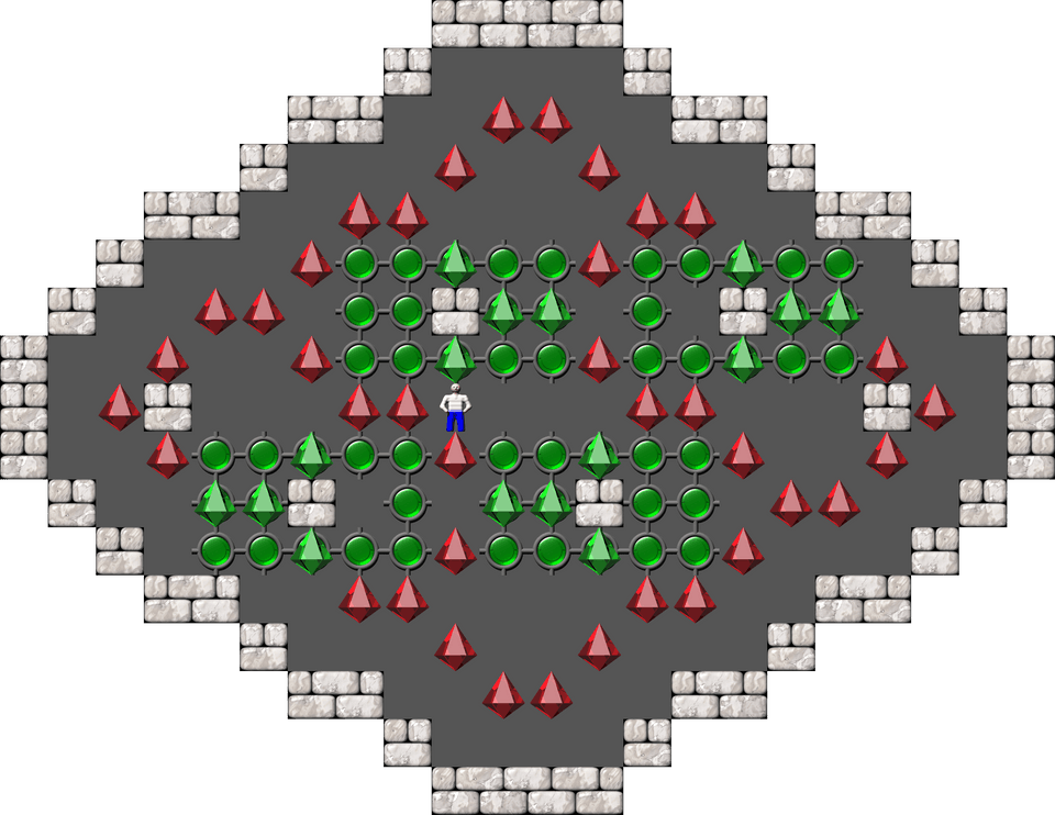 Sokoban Attrition 3 level 51